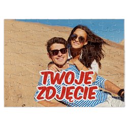 Foto puzzle ze zdjęciem 27 x 20cm (88 el.) - A4