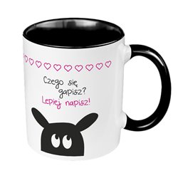 Kubek 330 ml kolorowy "PICIO- Czego się gapisz?".