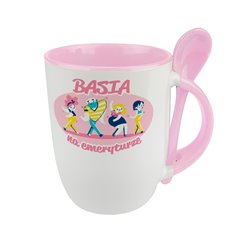 Kubek z łyżeczką z okazji przejścia na emeryturę- wybierz kolor.