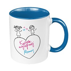 Kubek 330 ml kolorowy najlepszej Mamy.