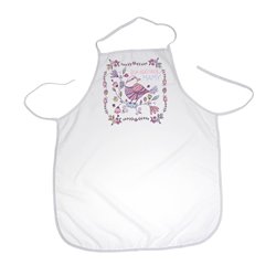 "Dla kochanej Mamy" - fartuch (fartuszek) kuchenny z nadrukiem dla mamy.