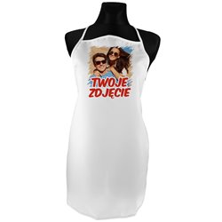Fartuch (fartuszek) kuchenny z nadrukiem Klienta.