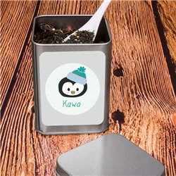 Puszka na kawę z pingwinkiem. 2