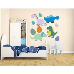 Naklejki dekoracyjne do pokoju dziecięcego "Dinozaury". 2