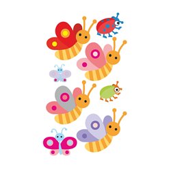 "Motyle" - naklejki dekoracyjne do pokoju dziecięcego.