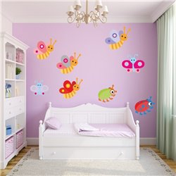 "Motyle" - naklejki dekoracyjne do pokoju dziecięcego. 2