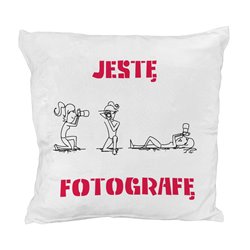 Pluszowa poduszka dla Pana fotografa, bądź Pani fotograf. 2