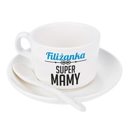 Filiżanka super mamy- prezent z okazji dnia matki.