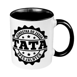 Kubek 330 ml kolorowy dla Taty- super prezent z okazji Dnia Ojca.