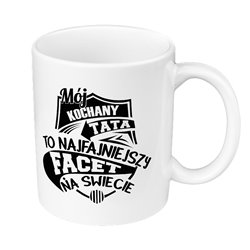 Kubek 330 ml dla Taty- super prezent z okazji Dnia Ojca.