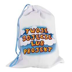 Worek na papcie z Twoim zdjęciem, grafiką, imieniem.