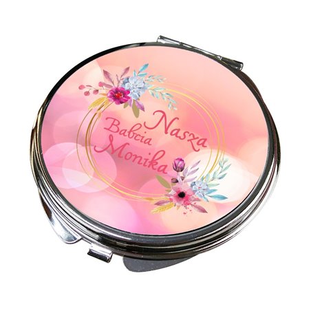 Lusterko dla babci "Nasza Babcia" z imieniem - różne kształty.