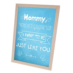 Plakat -"Mommy"- świetny prezent z okazji Dnia Matki. 2