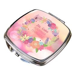 Lusterko dla mamy "Dla Ciebie Kochana Mamusiu" - różne kształty.