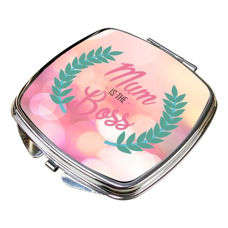 Lusterko dla mamy "Mum is the boss" - różne kształty.