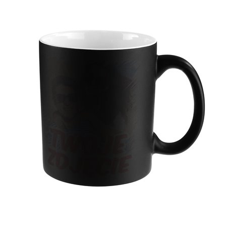 Kubek magiczny z Twoim zdjęciem, grafiką lub tekstem- czarny.