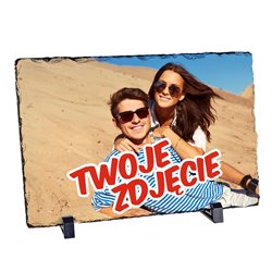 Foto granit (płyta granitowa) z Twoim zdjęciem, zupełna nowość, 20 x 30cm!!!