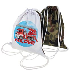 Worko-plecak moro "Straż Pożarna" z imieniem dziecka - idealny na lekcje angielskiego, basen czy inne zajęcia dodatkowe.