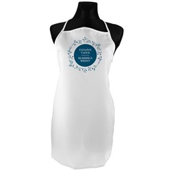 "Dziadek Maciek skarbnica wiedzy" - idealny prezent na dzień dziadka - fartuszek (fartuch) kuchenny.