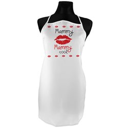 "Mammy cool" - idealny prezent na dzień mamy - fartuszek (fartuch) kuchenny.