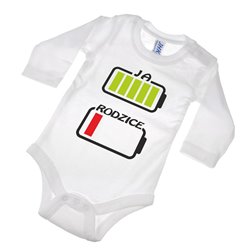 Body ze śmiesznym nadrukiem - Bateria. 2