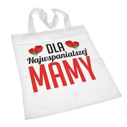 Super torba na zakupy z długimi uszami - "Dla najwspanialszej mamy" - idealna na prezent na dzień matki. 2