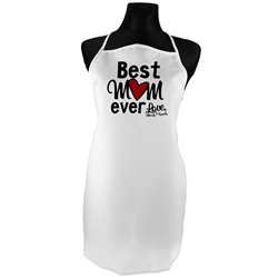 "Best mom ever" - fartuszek na dzień matki.