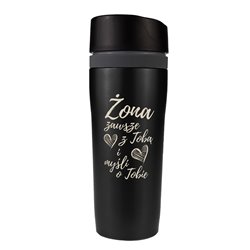 Kubek termiczny dla Męża z dedykacją od Żony. 2