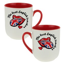 Kubek kawowy dla nauczyciela języka angielskiego- idealny prezent z okazji Dnia Nauczyciela.