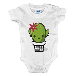 Body z napisem "Free hugs" - dziewczęce. 2