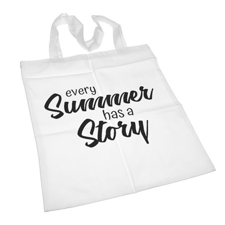 Super torba z długimi uszami - " Every summer has a story " - idealna na zakupy, basen, siłownię lub inną wyprawę wakacyjną.