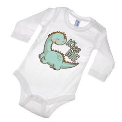 Body z nadrukiem "Kiss me" - krótki lub długi rękaw. 2