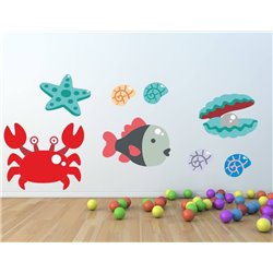 "Ocean" - naklejki dekoracyjne do pokoju dziecięcego. 2