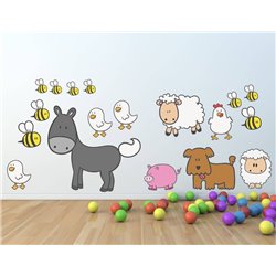 "Farma" - naklejki dekoracyjne do pokoju dziecięcego. 2