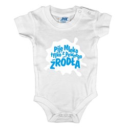 Body z nadrukiem "Piję mleko tylko z pewnego źródła" - krótki lub długi rękaw. 2
