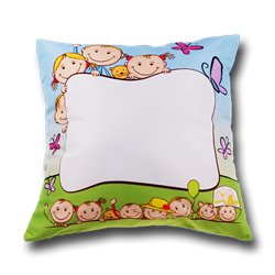 Poduszka z motywem dziecięcym z Twoim zdjęciem i dedykacją. 2