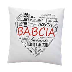 Super poduszka dla babci z sercem.