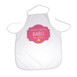 Fartuszek najlepszej Babci pod słońcem - idealny prezent na dzień babci.