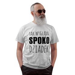 Koszulka dla dziadka - "Tak wygląda spoko dziadek".