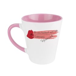 Kubek latte "Mam seksowną wyobraźnię" - super prezent dla kobiety.