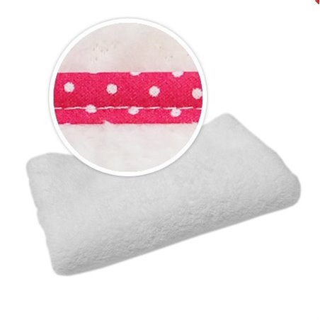 Kocyk dla dziewczynki z imieniem dla noworodka - Miś.