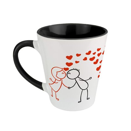 Kubek latte "You'll be always in my life" - prezent z okazji Walentynek.