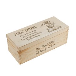 Herbaciarka dla nauczyciela - Sowa - wzór 2.