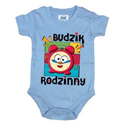 Super body " Budzik rodzinny" - krótki, długi rękaw. 2