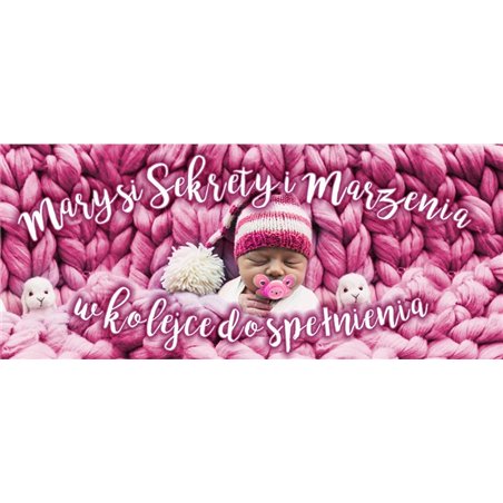 Skarbonka na marzenia dziecka - personalizowana - wzór 3.