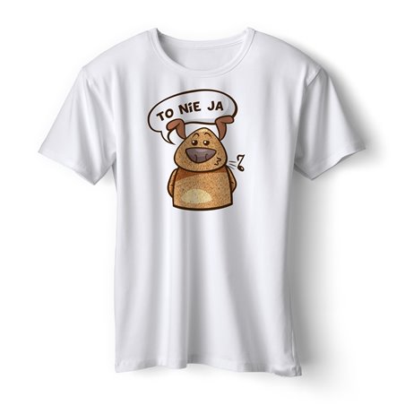 Koszulka dziecięca To nie ja.