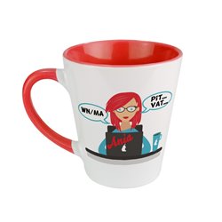 Kubek latte najlepszej księgowej na świecie - zmień imię. 2