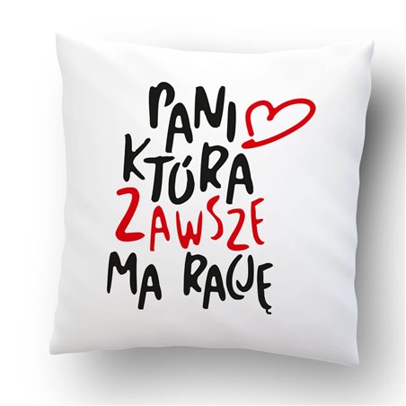 Super poduszki dla pary - Pan i Pani.