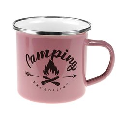 Kubek emaliowany Camping expedition.