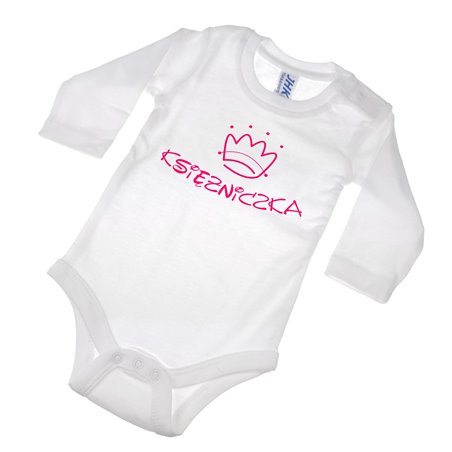 Body dla małej księżniczki - krótki lub długi rękaw, różne kolory.